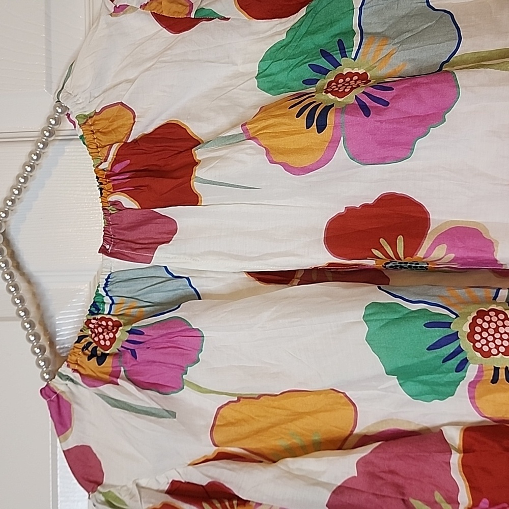 Velvet By Grahm And Spencer Womens Velvet Avery Longsleeve Floral Blouse Size M - Picture 7 of 17